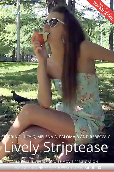 Lively Striptease at Stunning 18