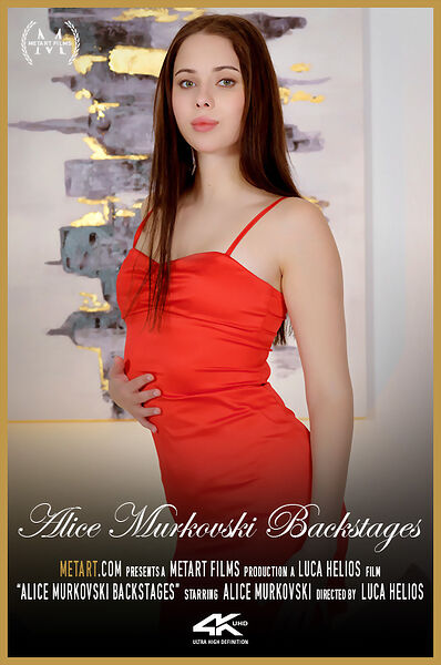 Alice Murkovski Backstages at Met Art