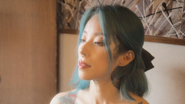 Cover featuring AYUU in Japans Frontier Room from Suicide Girls