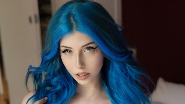 Download Dreaming In Blue with JUNIPER at Suicide Girls now! Cover featuring JUNIPER in Dreaming In Blue from Suicide Girls