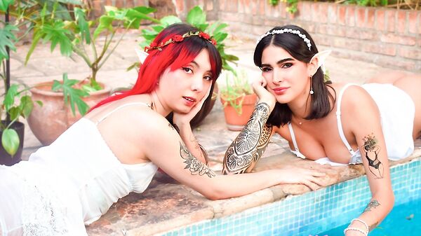 Cover featuring KATSS in Fairys Day from Suicide Girls
