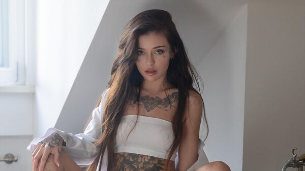 Download Wet White Dreams with MINZI at Suicide Girls now! Cover featuring MINZI in Wet White Dreams from Suicide Girls