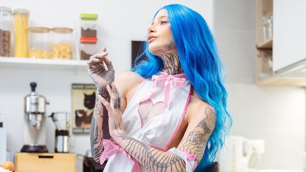 Cover featuring NUMA in Pasta Fresca from Suicide Girls