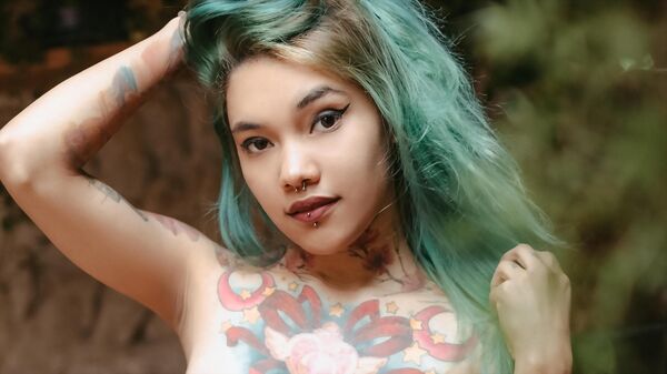 Cover featuring SOPHYA in Phoenix Rising from Suicide Girls