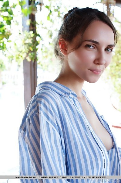 Danniela in Poolside Poses by Rylsky - 3/18 Danniela in Poolside Poses by Rylsky from Met Art - 3/18