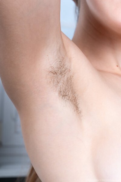 Flamy Nika in a purple thong - 17/21 Flamy Nika in a purple thong from We Are Hairy - 17/21