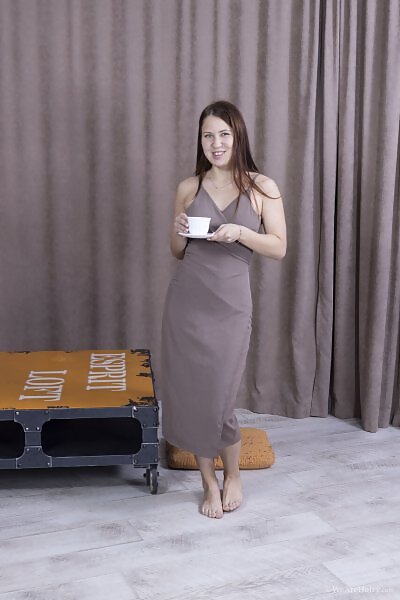 Nika Nut lifts up her dress - 1/21 Nika Nut lifts up her dress from We Are Hairy - 1/21