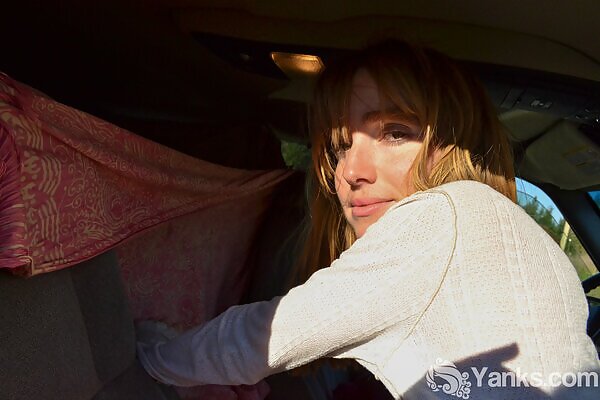 Chloe Randall lifts up her dress to play with her all natural bush - 4/16 Chloe Randall lifts up her dress to play with her all natural bush from Yanks - 4/16