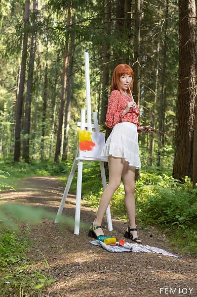 Monica I in Landscape - 3/16 Monica I in Landscape from Femjoy - 3/16