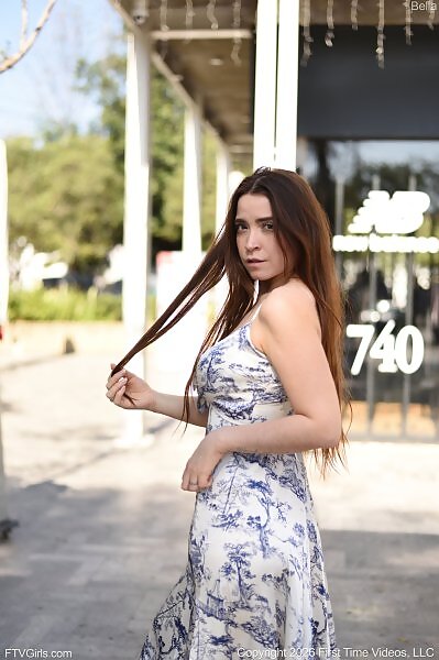 Bella in Busty Flower - 6/20 Bella in Busty Flower from FTV Girls - 6/20