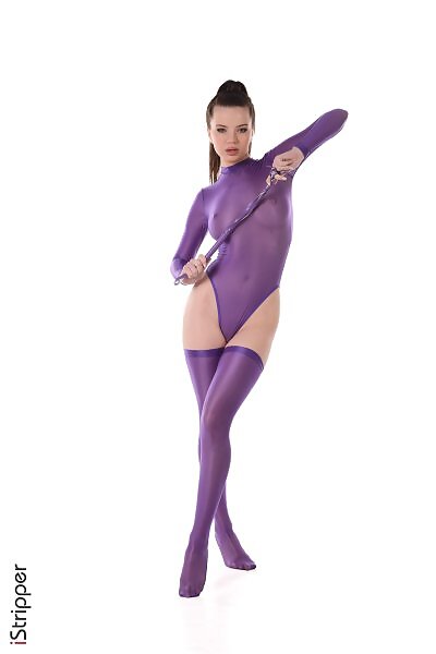 Toree in Violet Spanker - 1/15 Toree in Violet Spanker from iStripper - 1/15