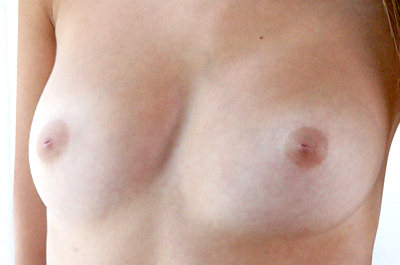 Lauren Clare tits closeup