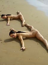 Julietta and Magdalena in Flexi Nudists by Hegre-Art