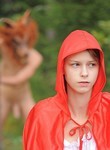 Little red riding hood fucked by the big bad wolf