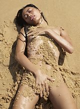 Hiromi in Nude Beach by Hegre Art