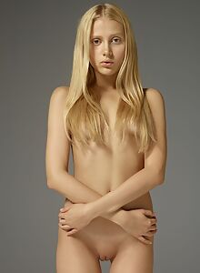 Classic nude photos of petite Hegre model Aleksandra