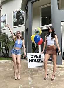 Anya Olsen & Eliza Ibarra in Let’s All Relax at House Humpers