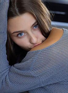Brunette Jane Devis mesmerizes you with nice ass during a fantastic striptease