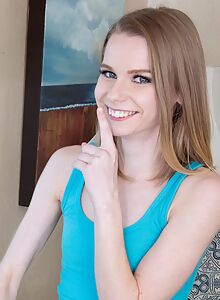 Skinny blonde with fair skin getting fucked