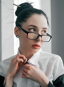Janecherry in Business Hint by Suicide Girls