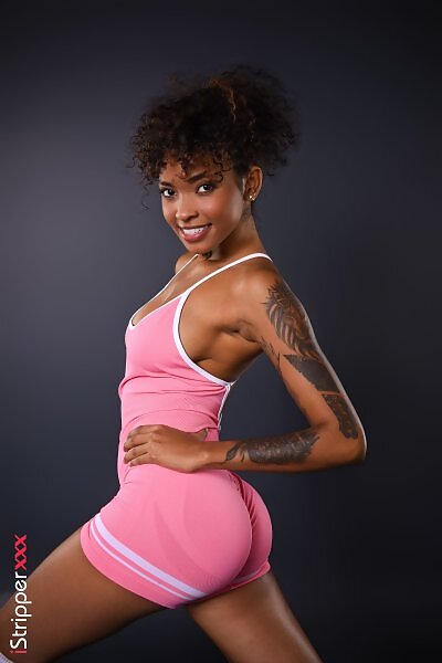 Barbie Rous in Gym Tonic from iStripper - 3/15
