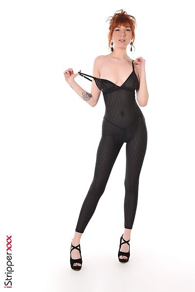 Lilly Mays in Too Stripey For Your Pixels