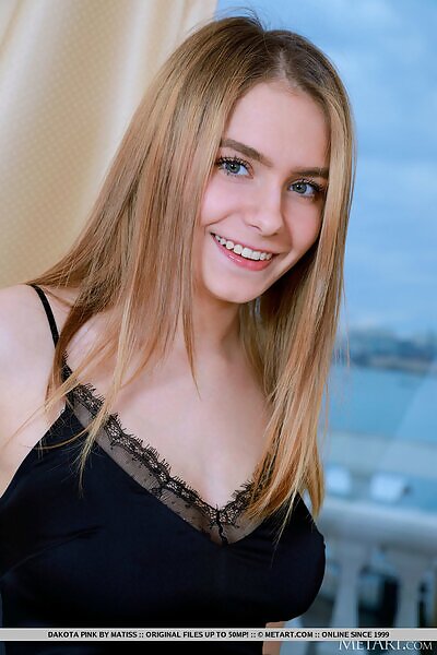 Dakota Pink in Dress to Thrill by Matiss from Met Art - 1/18