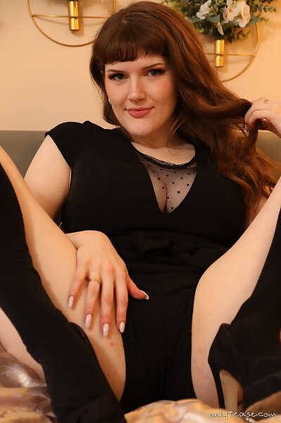 Dirty Demi in high heels and knee high socks from Only All Sites - 6/16