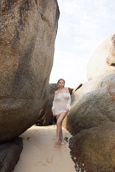 Nastya in Sandy Rock 2 from Photodromm - 1/15