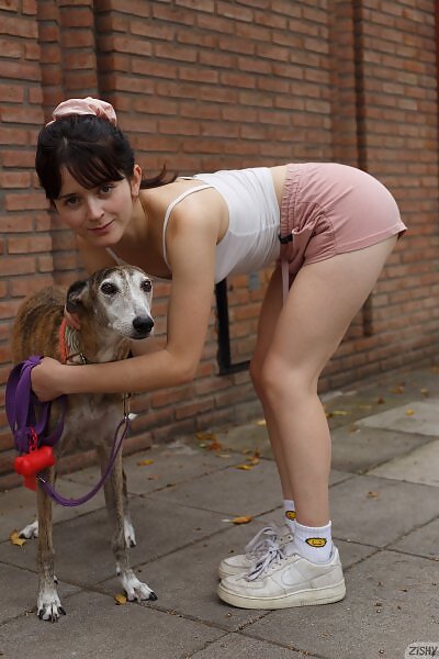 Luci Pineda in Puppy Maxxing from Zishy - 1/16