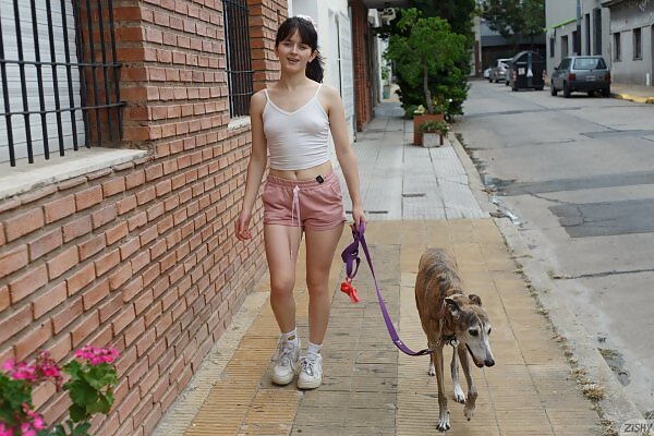 Luci Pineda in Puppy Maxxing from Zishy - 4/16