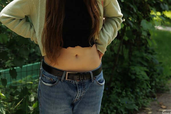 Mirra Jean in In and Out of Jeans from Zishy - 2/16