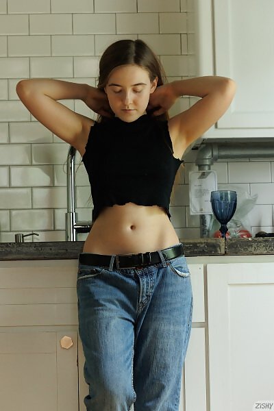 Mirra Jean in In and Out of Jeans from Zishy - 4/16